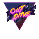 OutDrive Download - An 80s themed car racing game with neon lights, VHS ...