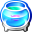 Aquarium Clock 3D Screensaver icon