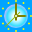 Underwater Clock Bubble Screen Saver icon