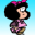 Mafalda Jugando con Letras y Números