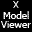 X Model Viewer icon