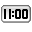 LCD Clock icon