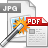 Convert Multiple JPG Files To PDF Files Software icon