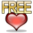 100% Free Hearts icon
