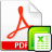 Excel to PDF Converter icon