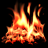 Fireplace 3D Screensaver icon