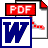 PDF-to-Word icon