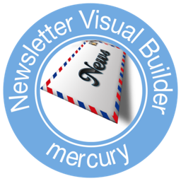 Newsletter Visual Builder - Mercury