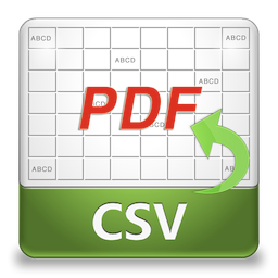 <b>CSV</b> to PDF