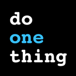 Do One Thing