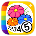 Color by Numbers - Flowers