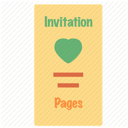 Invitation and Card for Pages