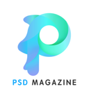Magazine PSD file design