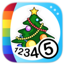 Color by Numbers - Christmas