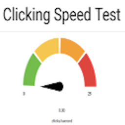 ‏‪Clicking Speed Test‬‏