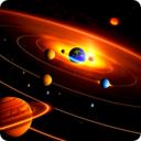 Solar System Planets 3D Space