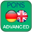 Dictionary English German ADVANCED by PONS