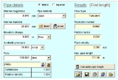 pipe flow wizard serial