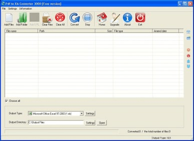 Pdf to Xls Converter 3000 Download - The program can help you batch ...