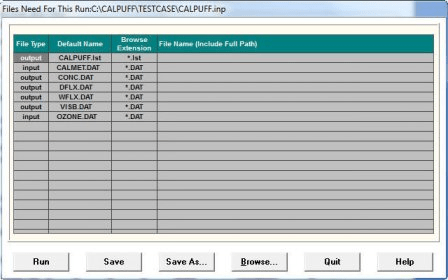 Calpuff Pro 6.4 Download (free) - Calpro.exe