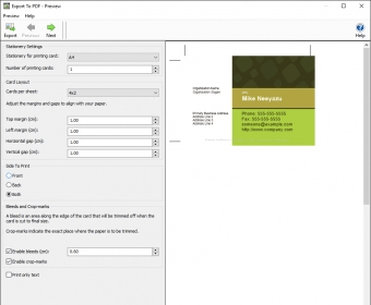 register cardworks business card software