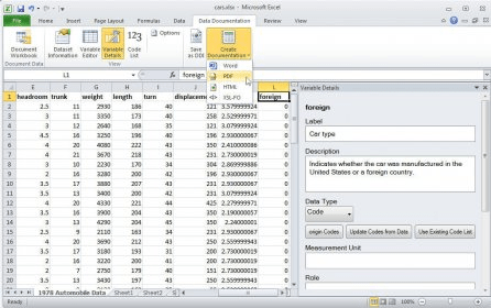 Colectica For Excel