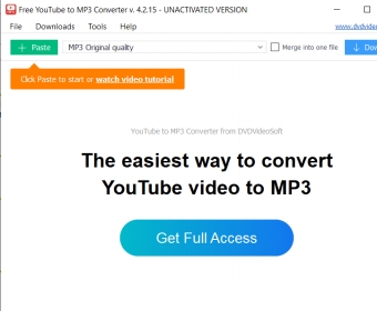 dvdvideosoft youtube to mp3 for mac