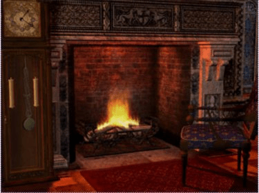 Gothic Fireplace 3D Screensaver Download - Gothic Fireplace 3D