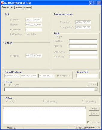 IBConfig Download - Free configuration Tool for IG-IB developed by ComAp