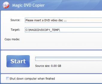 Shetland Politisk indvirkning Magic DVD Copier Download - Make copies of your movies
