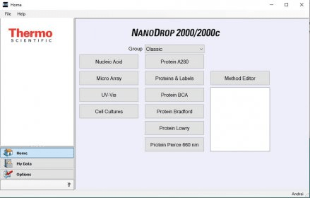 Nanodrop 1000 Software