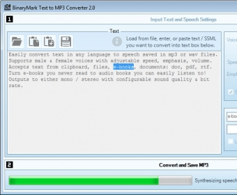 free text to mp3 converter software download