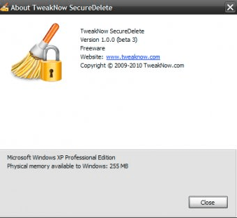 TweakNow SecureDelete 1.0 Download Free SecureDelete.exe