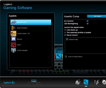 logitech gaming software 9.02 settings