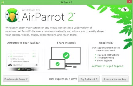 airparrot 2 black screen