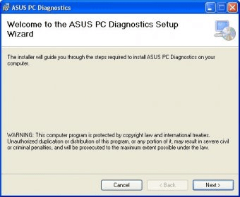asus pc diagnostics windows 10