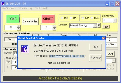 Bracket Trader Download A powerful API front end to control
