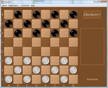 stevens delux checkers game
