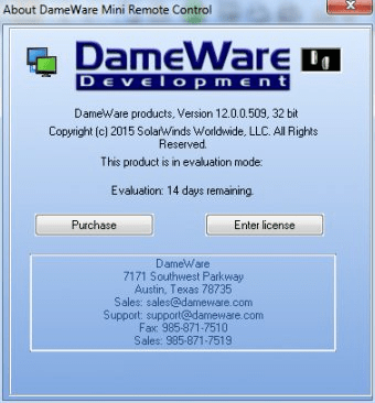 DameWare Mini Remote Control 12.3.0.12 for windows instal free