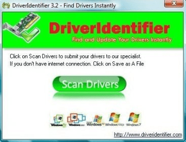 download drivers identifier