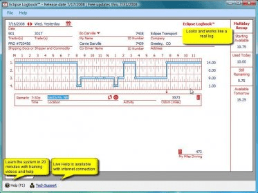 Eclipse Logbook Download - An exciting simple new way to complete and plan  driver's daily logs