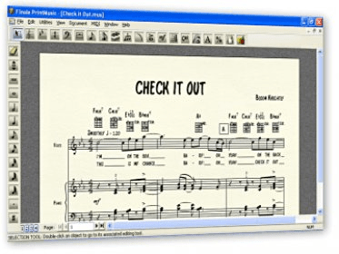 enter double flat in finale printmusic