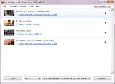 Free Youtube To Mp3 Converter 3 12 Download Free