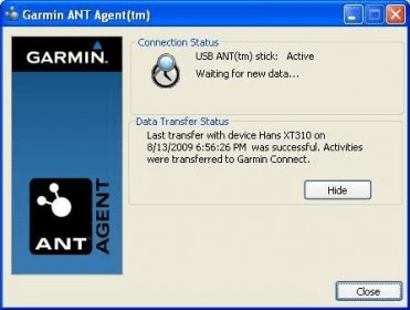 Parlamento porcelana Agua con gas Garmin ANT Agent Download - It loads your sport results from Garmin fitness  devices into your computer