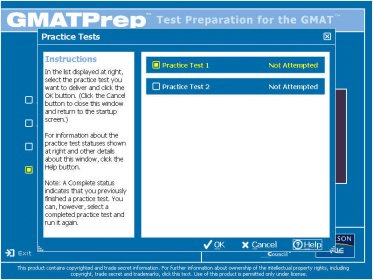 free gmat prep software for mac