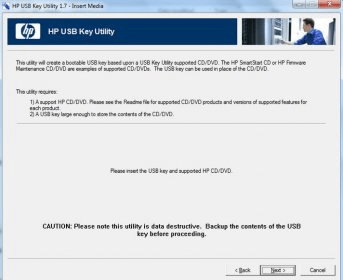 Refinement ørn Vågn op HP USB Key Utility 1.7 Download (Free) - hpusbkey.exe