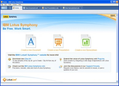 lotus symphony freeware