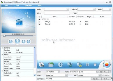 Joboshare Dvd Ripper Platinum 3 2 Download Free Trial Dvdrip Exe