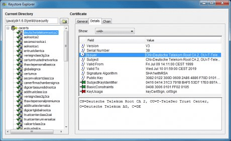 create ssl certificate windows using keystore explorer