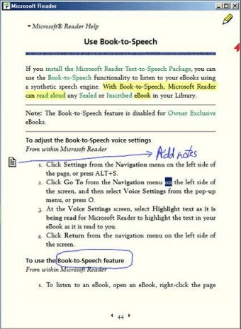 Microsoft Reader Text To Speech Package